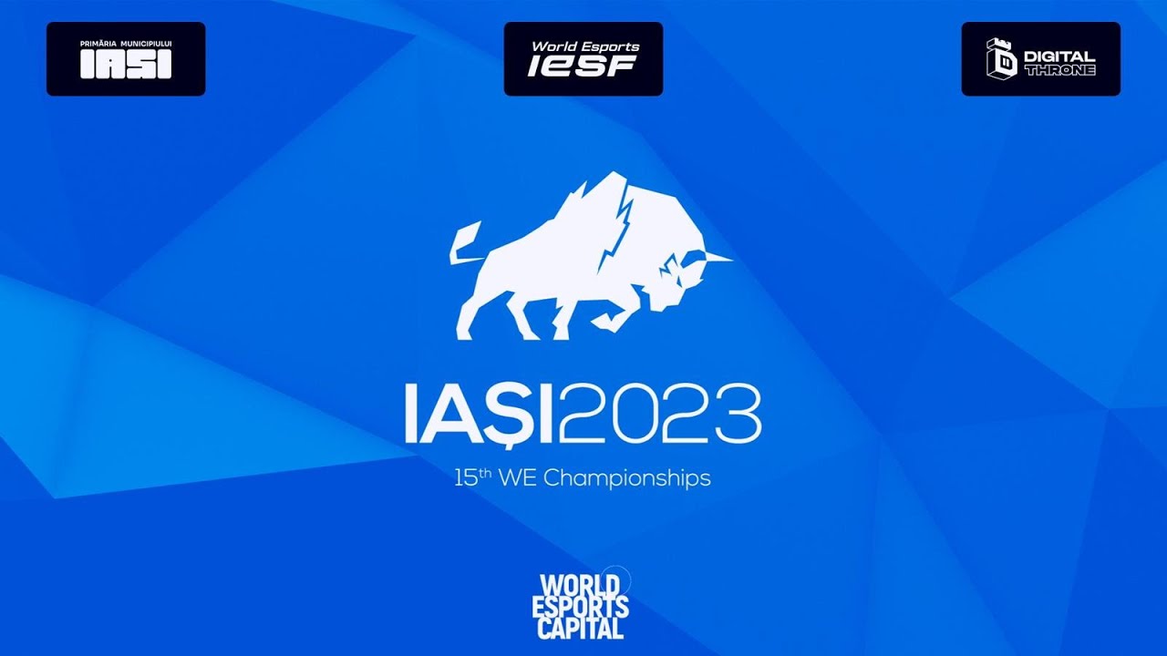 IESF World Championship 2023 Gli eventi di Iasi Esports